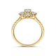 Excellent Jewelry 14krt gouden ring met briljant 1.14ct