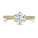 14 krt gouden ring lab-grown diamant 1.24ct