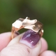 Vintage gouden Lapponia ring