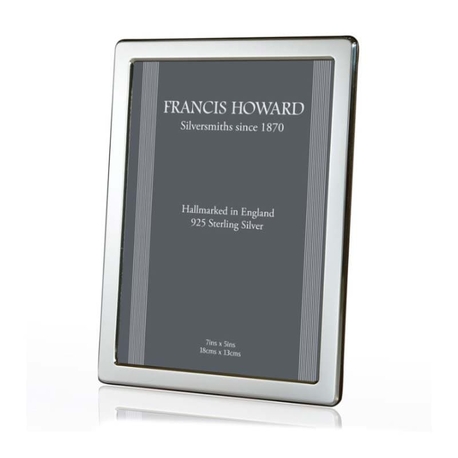 Francis Howard zilveren fotolijst Wells 18 x 13 cm