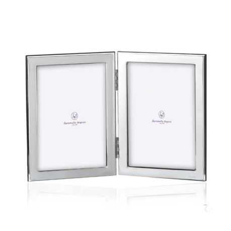 Zaramella zilveren fotolijst King&Queen 9 x 6 cm