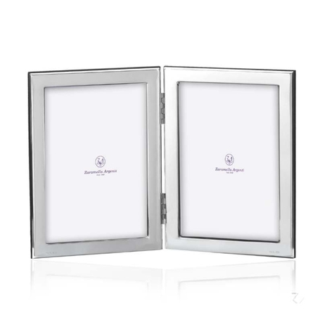 Zaramella zilveren fotolijst King&Queen 15 x 10 cm