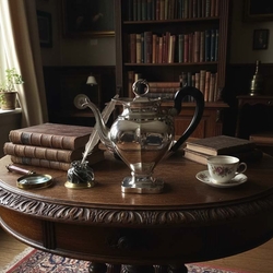 Biedermeier zilveren koffiepot van Stellingwerff anno 1841