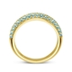Gouden ring sky blue topaas