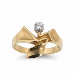 Vintage Lapponia 18krt gouden ring Peru