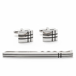 Carrs set manchetknopen met dasschuif