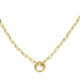 Geelgouden collier met connector 45 cm