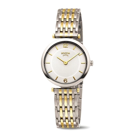 Boccia Titanium horloge bicolor band 3362-03