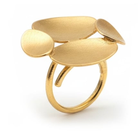 Bruno da Rocha verguld zilveren lelieblad