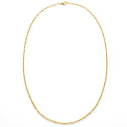 Vintage 14 krt gouden jasseronketting 16 gr.