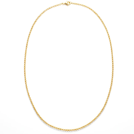 Vintage 14 krt gouden jasseronketting 16 gr.