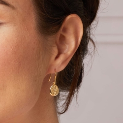 Laura Ashley verguld zilveren oorbellen Farlington Flowers