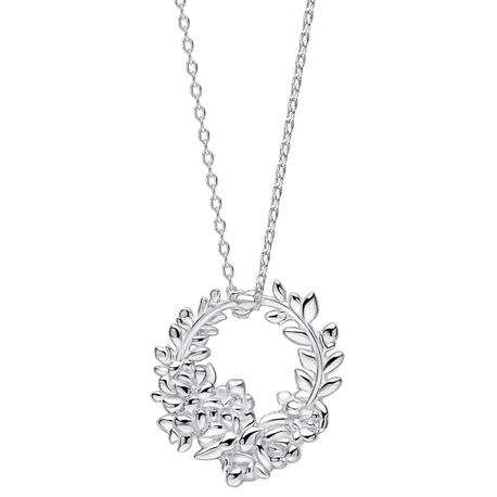 Laura Ashley zilveren hanger Cathedine