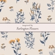 Laura Ashley verguld zilveren hanger Farlington Flowers