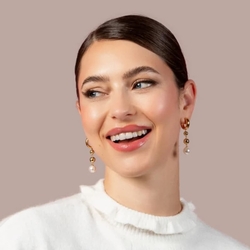 Heide Heinzendorff aanhangers bollen met parel