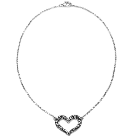 Giovanni Raspini zilveren ketting Swing Heart