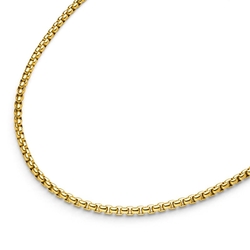 BOCCIA Titanium collier 08085-02 verguld