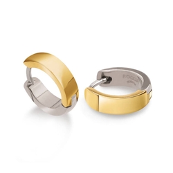 BOCCIA Titanium bicolor creolen 0510-15