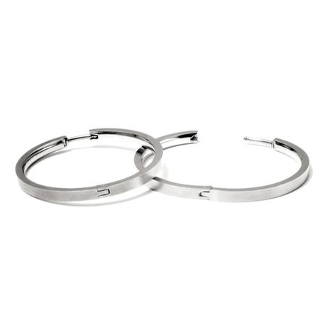 BOCCIA Titanium creolen 0516-01