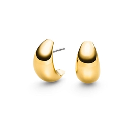 BOCCIA Titanium vergulde oorstekers 05101-02