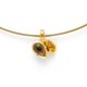 Bastian Inverun verguld zilveren hanger Sparkling Leaves