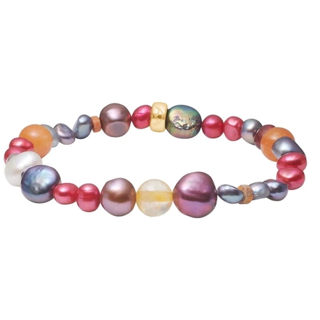 Heide Heinzendorff armband apetiet, peridot, amethist, amazoniet