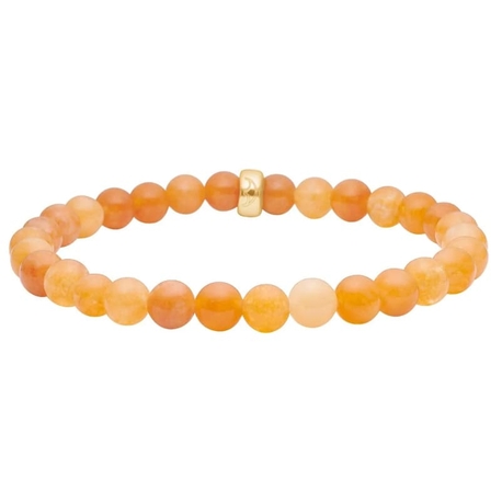 Heide Heinzendorff armband oranje sponskwarts