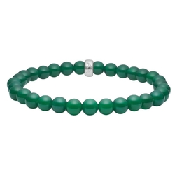 Heide Heinzendorff armband groen agaat