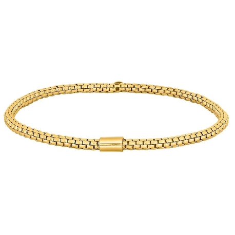 Heide Heinzendorff flex armband verguld zilver 3 mm