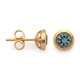 Bastian Inverun Mellow verguld zilveren oorstekers topaas 1.16ct