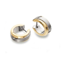 BOCCIA Titanium creolen bicolor 0560-02