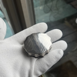 Antiek zilveren pillendoosje anno 1853