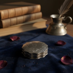 Antiek pillendoosje 1853 zilver de Pleijt Schoonhoven 