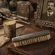 Snorrenborstel met niello zilver  ± 1920