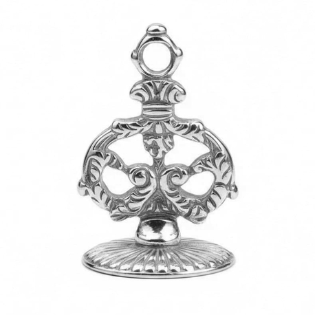 zilveren cachet uit de 19e eeuw