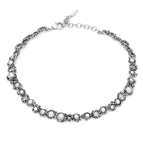 Giovanni Raspini zilveren collier Blossom small