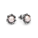 Giovanni Raspini zilveren oorstekers Blossom