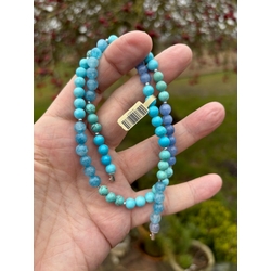 Heide Heinzendorff snoer sponskwarts, howliet en hematiet