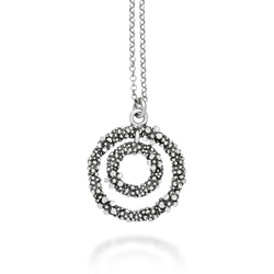 Giovanni Raspini zilveren hanger Wildflowers