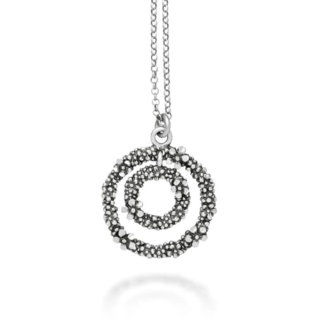 Giovanni Raspini zilveren hanger Wildflowers