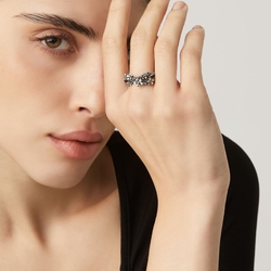 Giovanni Raspini ring Wild flowers