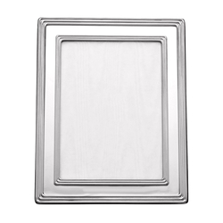 Zilveren fotolijst filet, fotomaat 13x18 cm
