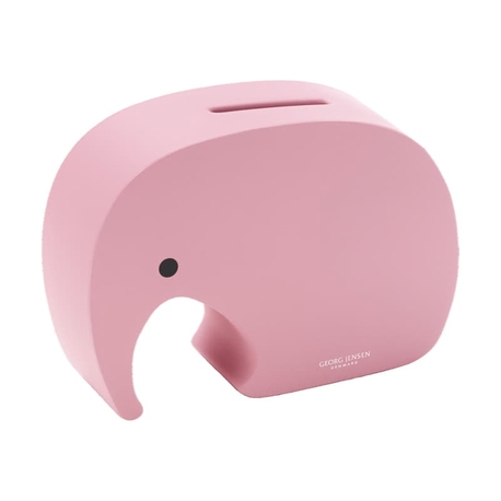 Georg Jensen spaarpot olifant Miniphant Strawberry Blush