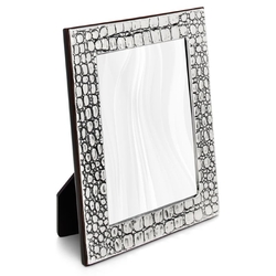 Giovanni Raspini zilveren fotolijst krokodil medium