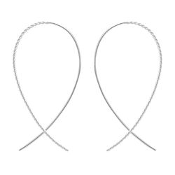 Bastian Inverun doortrek oorbellen gedraaid Pull Through 2.0