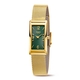 BOCCIA Titanium verguld horloge groen 3366-03