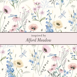 Laura Ashley zilveren armbandje Alford Meadow Light Amethyst