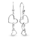 Christina zilveren oorbellen Dancing Love 670-S98