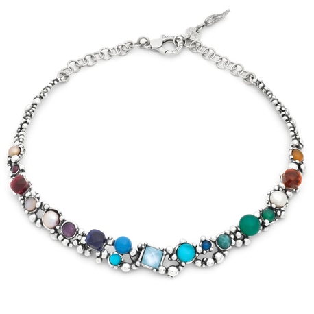 Giovanni Raspini zilveren collier Cocktail