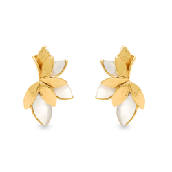 Giovanni Raspini vergulde oorbellen Gold Skin